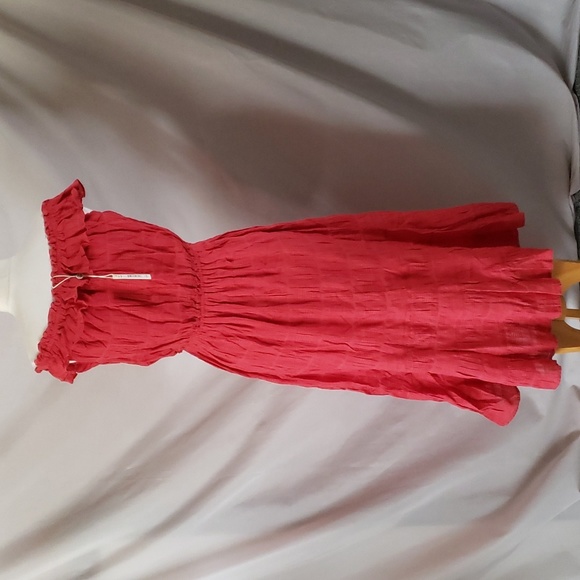 NEW Max Studio Ruffle Sleeveless Tiered Dress - Picture 7 of 14